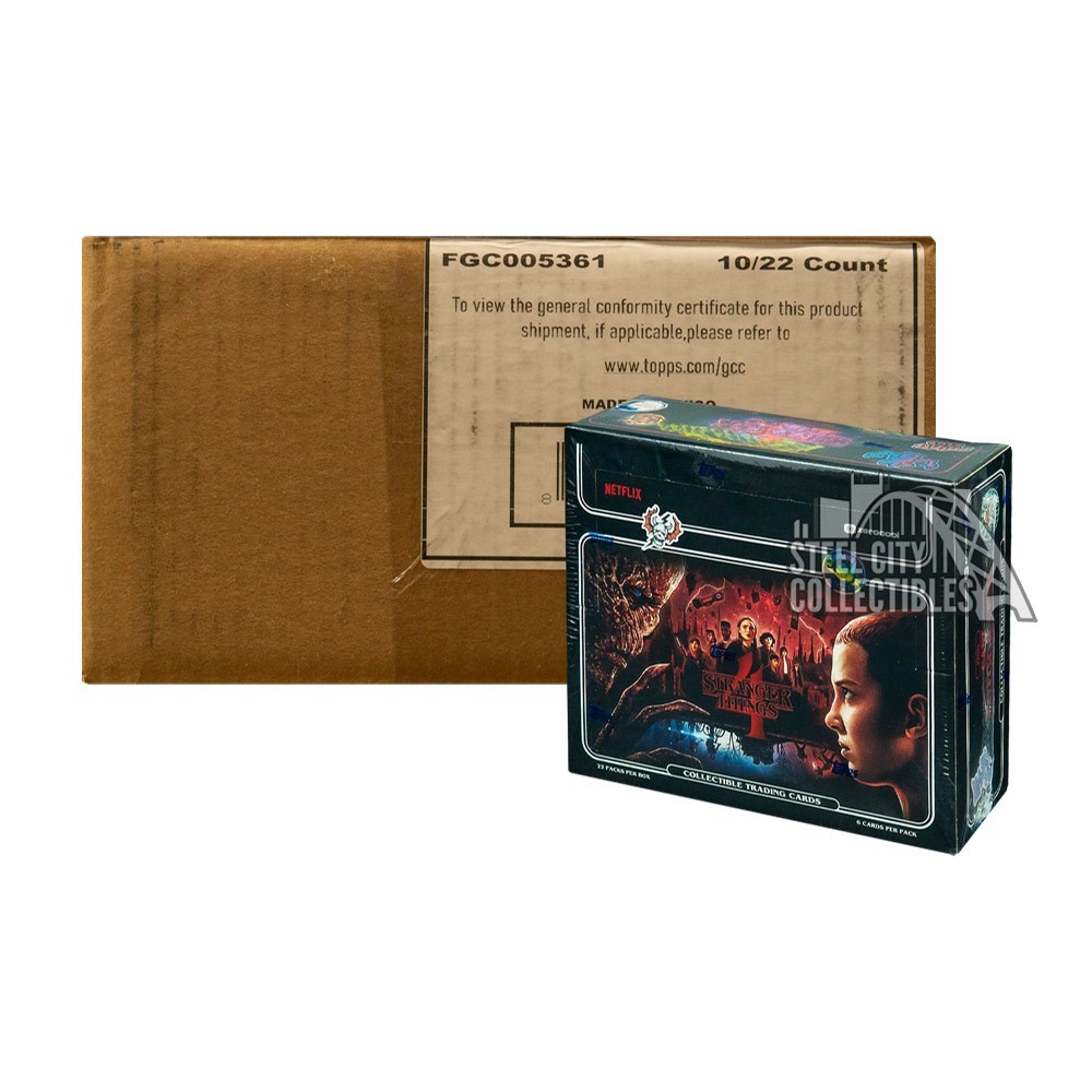2023 Topps Zerocool Stranger Things Season 4 Hobby 10-Box Case