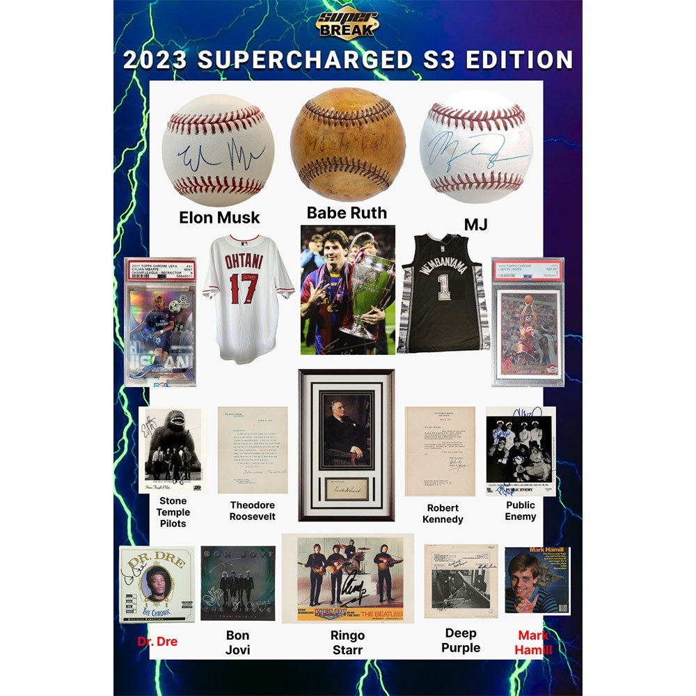 2023 Super Break Supercharged Series 3 Edition 5Box Case Steel City