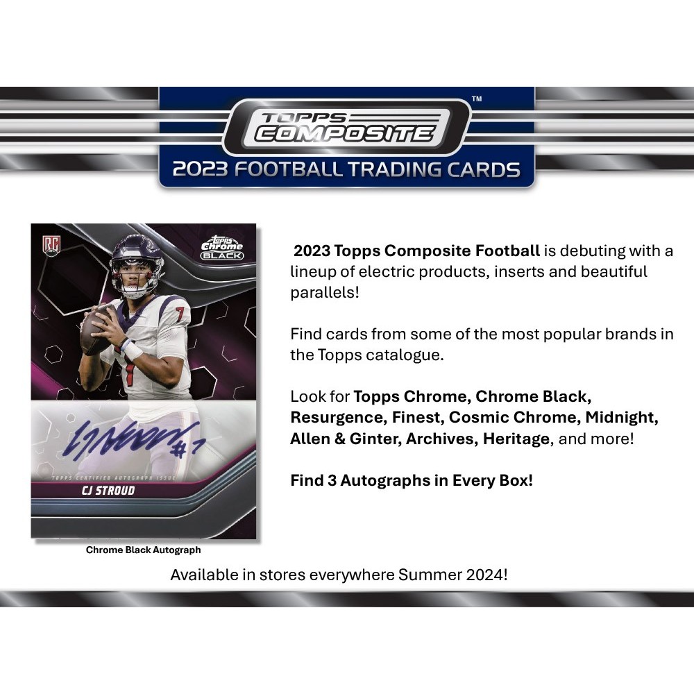 2023 Topps Composite Football Breaker's Delight Box | Steel City