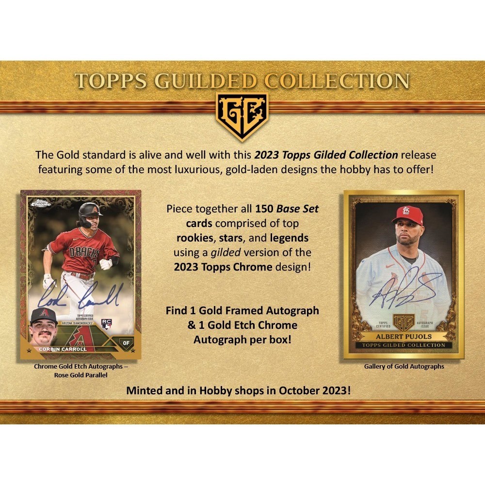 2023 Topps Gilded Collection Baseball Hobby Box Random Card Group Break