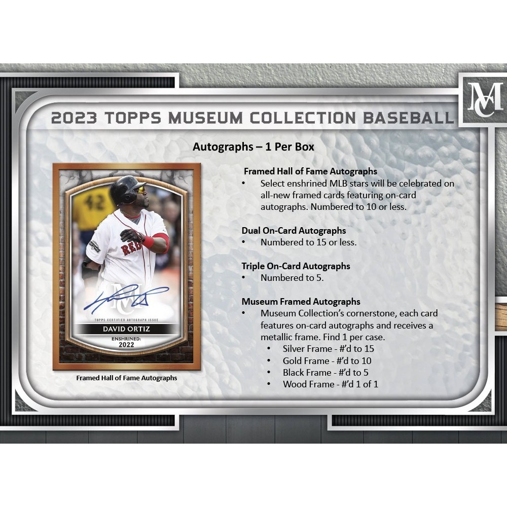 2023 Topps Museum Collection Baseball Hobby Box | Steel City