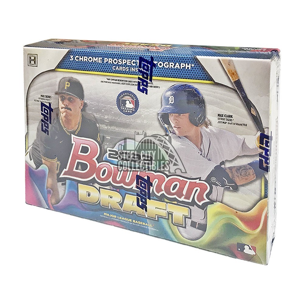 2023 Bowman Draft Baseball HTA Choice Box Steel City Collectibles