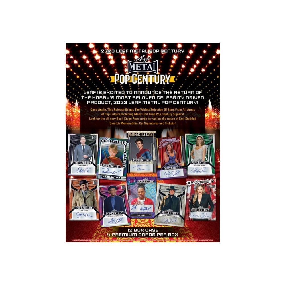 2023 Leaf Metal Pop Century 4Box Random 2Hit Group Break 3 Tyler
