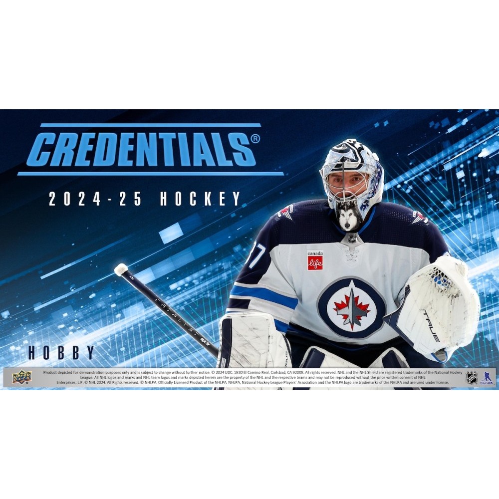 2024-25 Upper Deck Credentials Hockey Hobby Box | Steel City