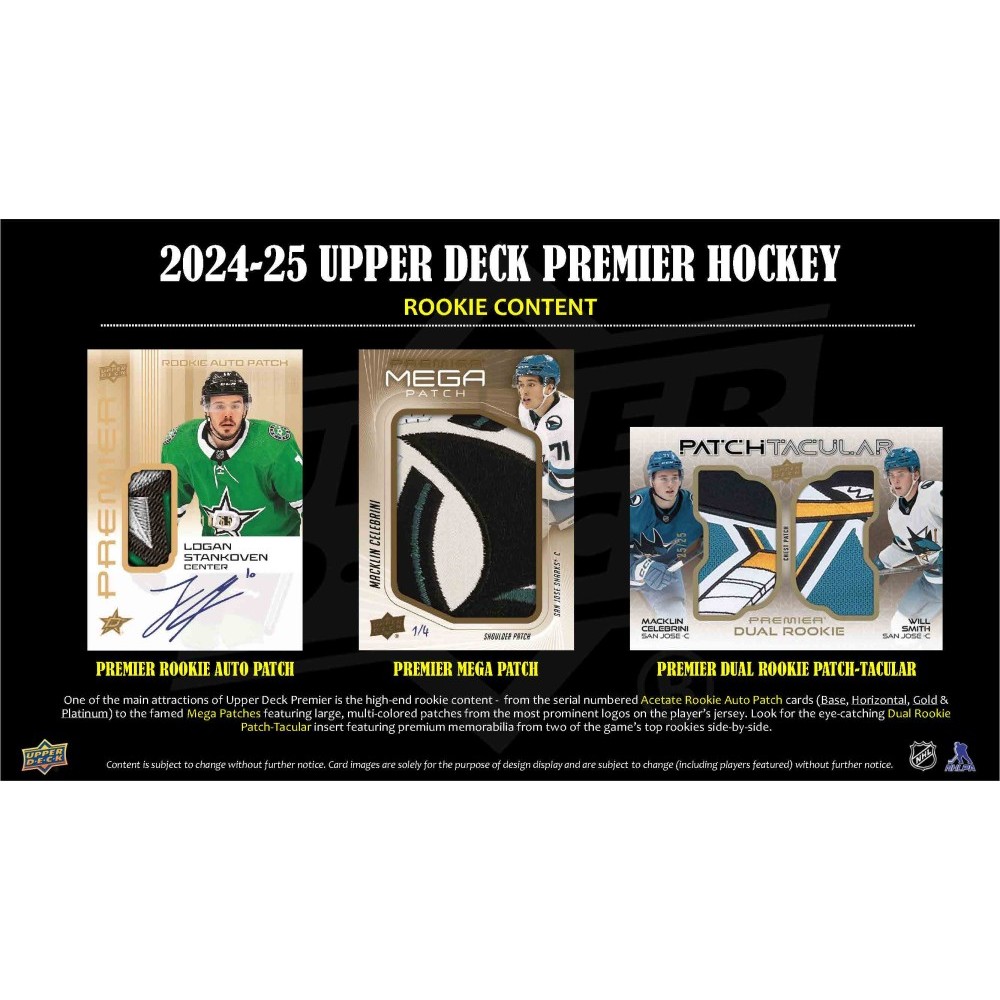 2024-25 Upper Deck Premier Hockey Hobby 10-Box Case | Steel City