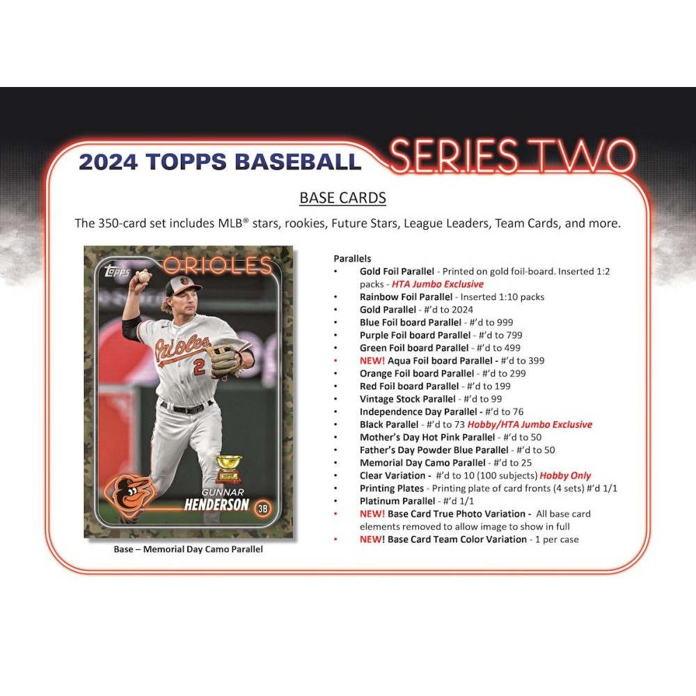 Topps Series Two ボックス 新品未使用 2025 Topps Series 2 ボックス：ホビー vs. ジャンボ vs. バリュー