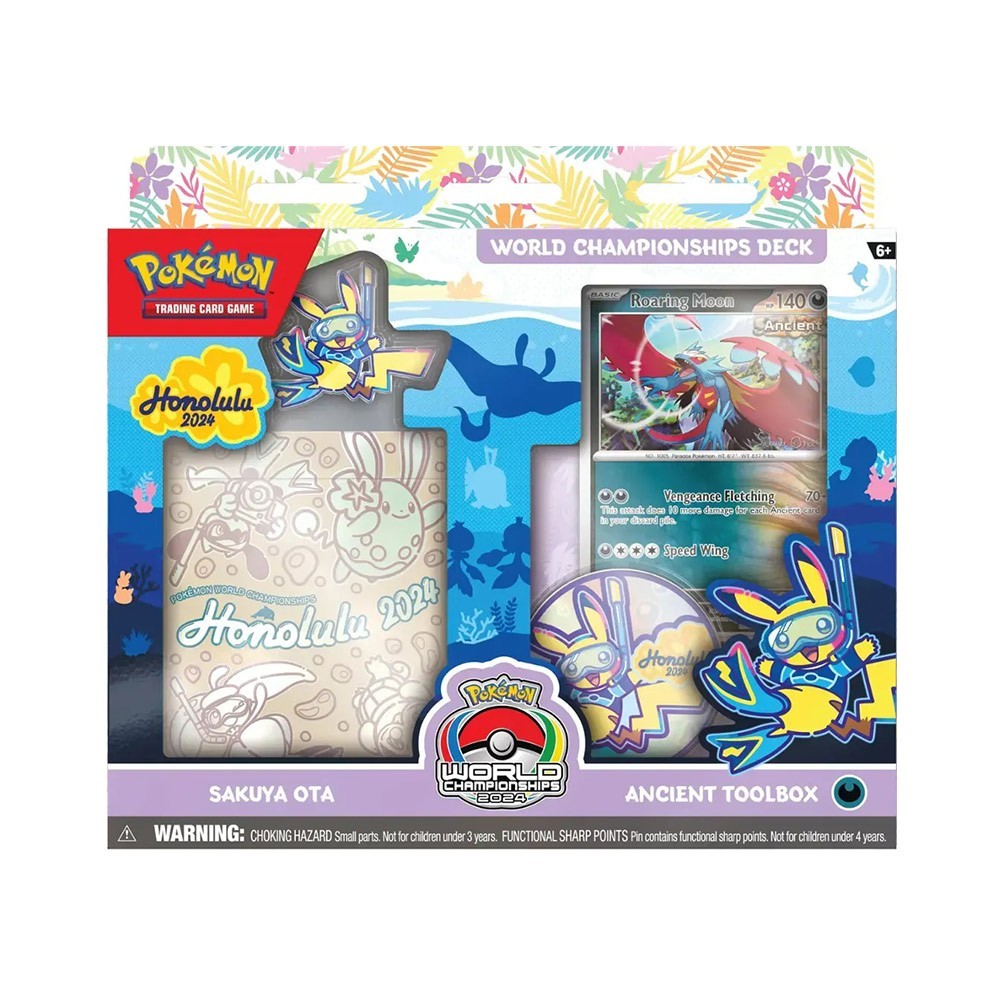 Pokemon 2024 World Championship 4-Deck Lot | Steel City
