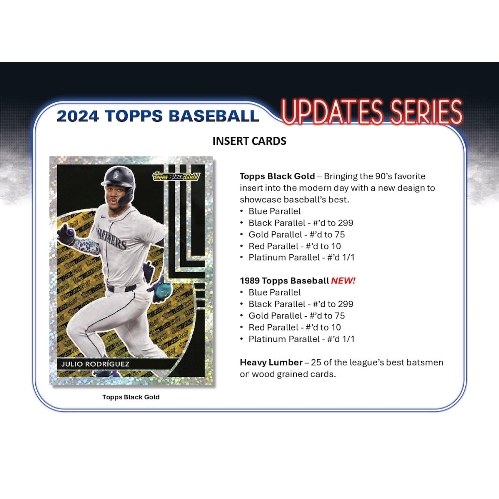 2024 Topps Update Series Baseball Hobby Box | Steel City Collectibles