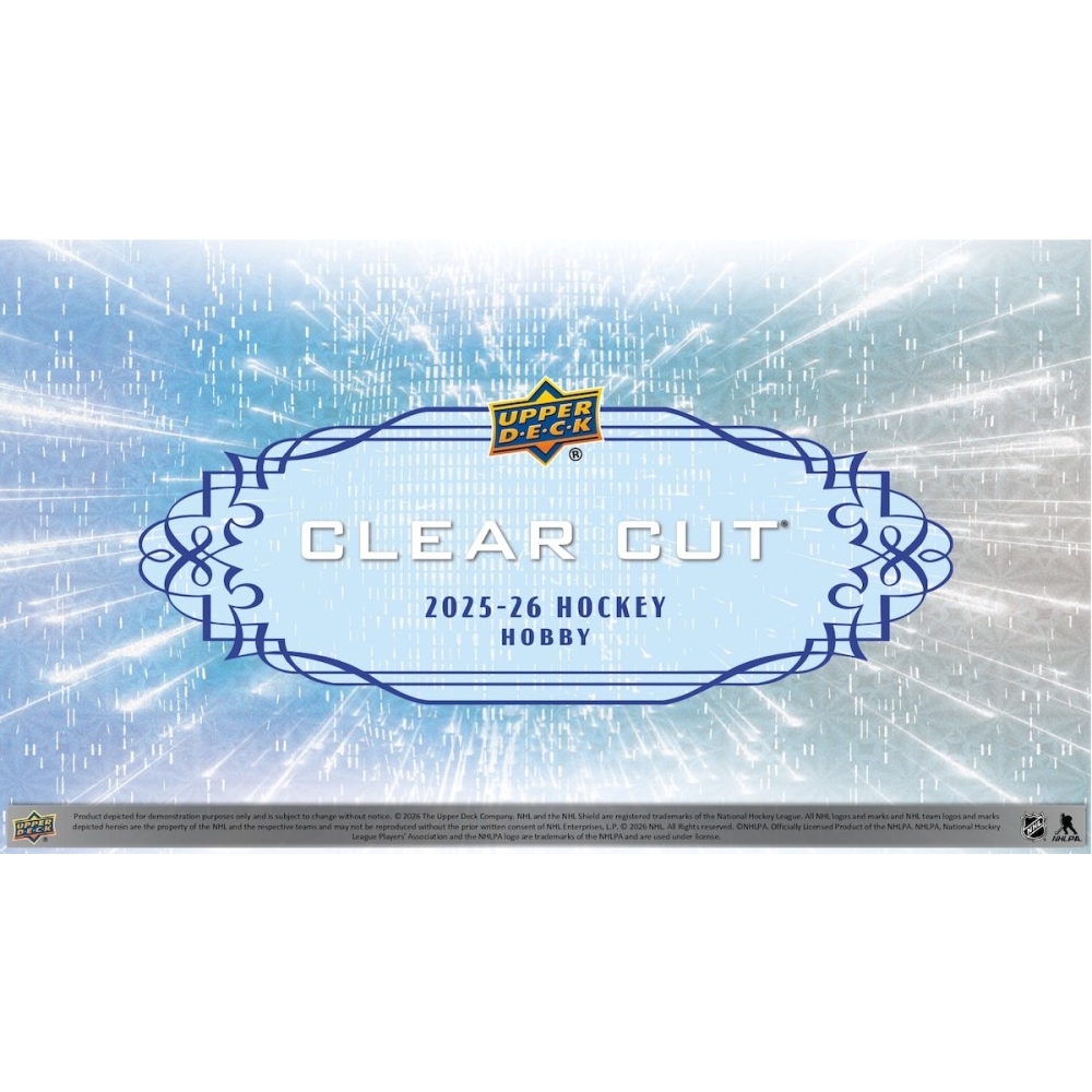 2025-26 Upper Deck Clear Cut Hockey Hobby Box | Steel City