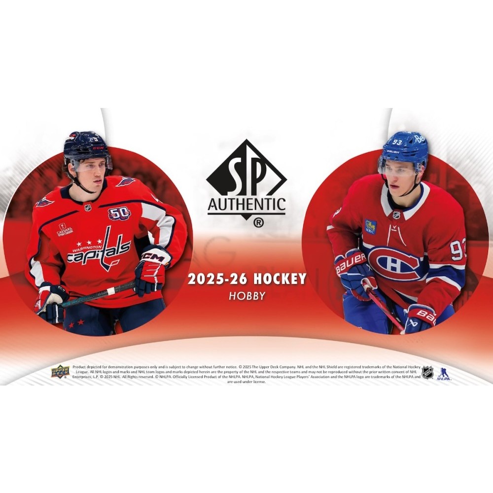 2025-26 Upper Deck SP Authentic Hockey Hobby Box | Steel City