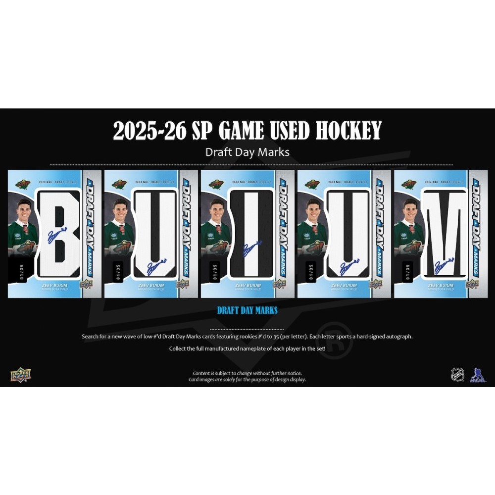 NHLカード 製品情報】NHL 2025-26 UPPER DECK SPx HOCKEY
