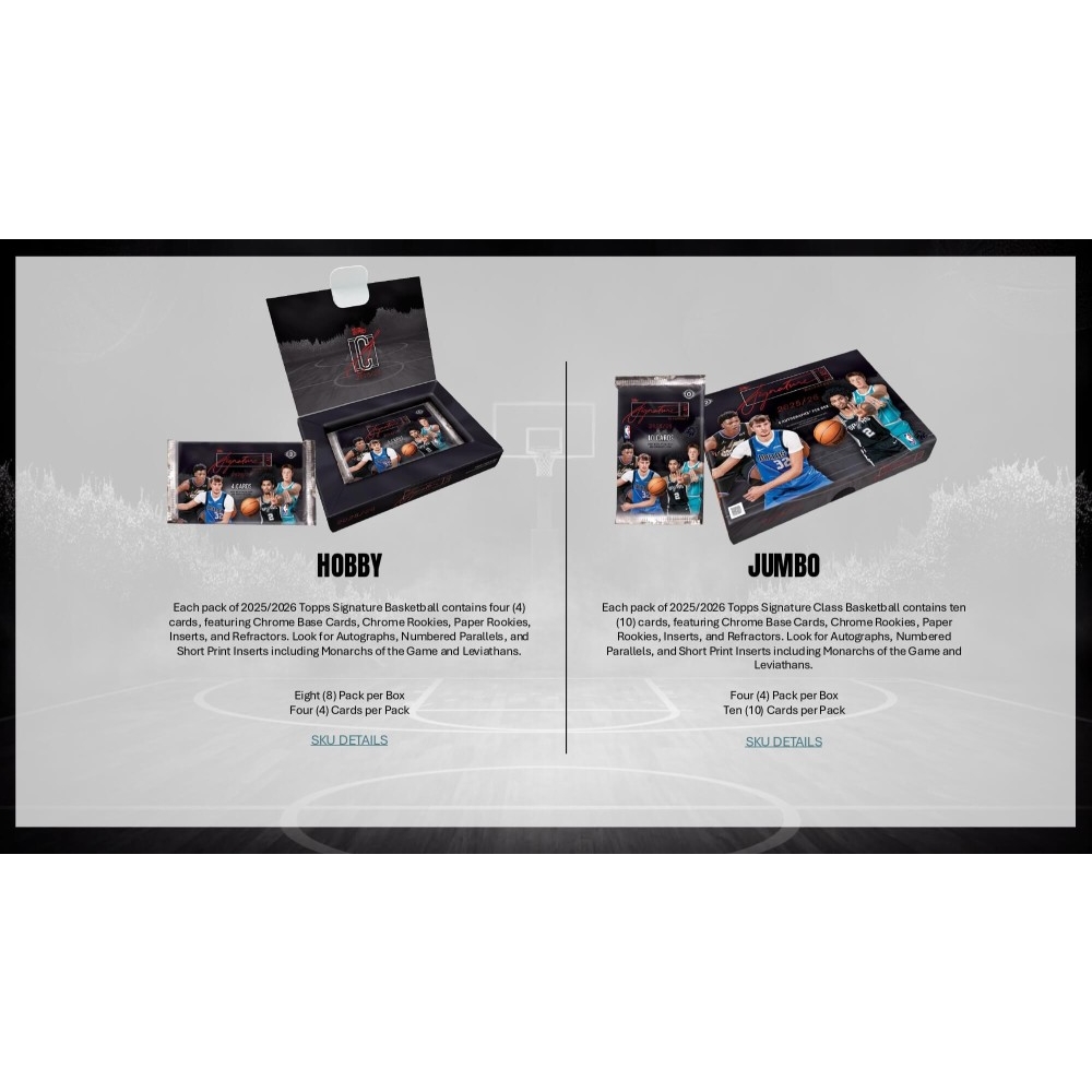 2025-26 Topps Signature Class Basketball Mega Box | Steel City