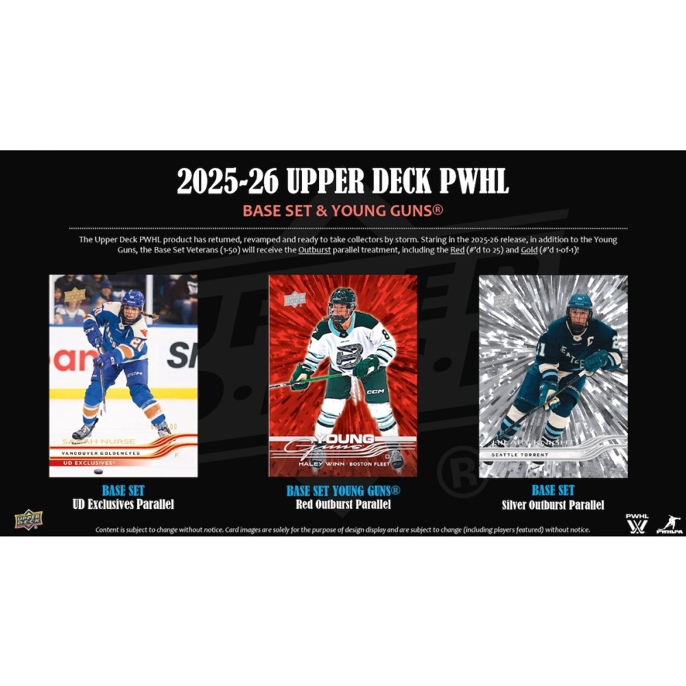 2026 Upper Deck PWHL Hockey Hobby Box | Steel City Collectibles