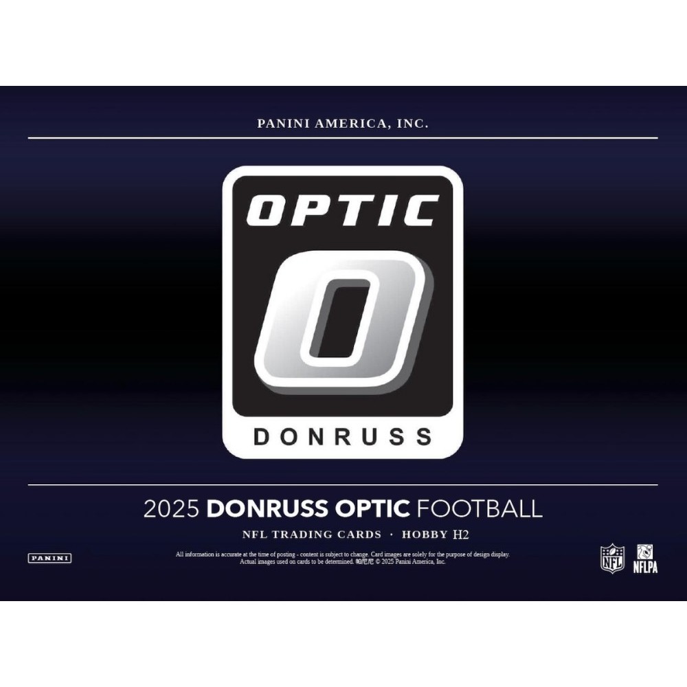2025 Panini Donruss Optic Football H2 Box | Steel City Collectibles