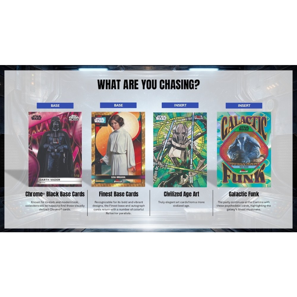 2025 Topps Star Wars Smugglers Outpost Hobby 6-Box Case | Steel