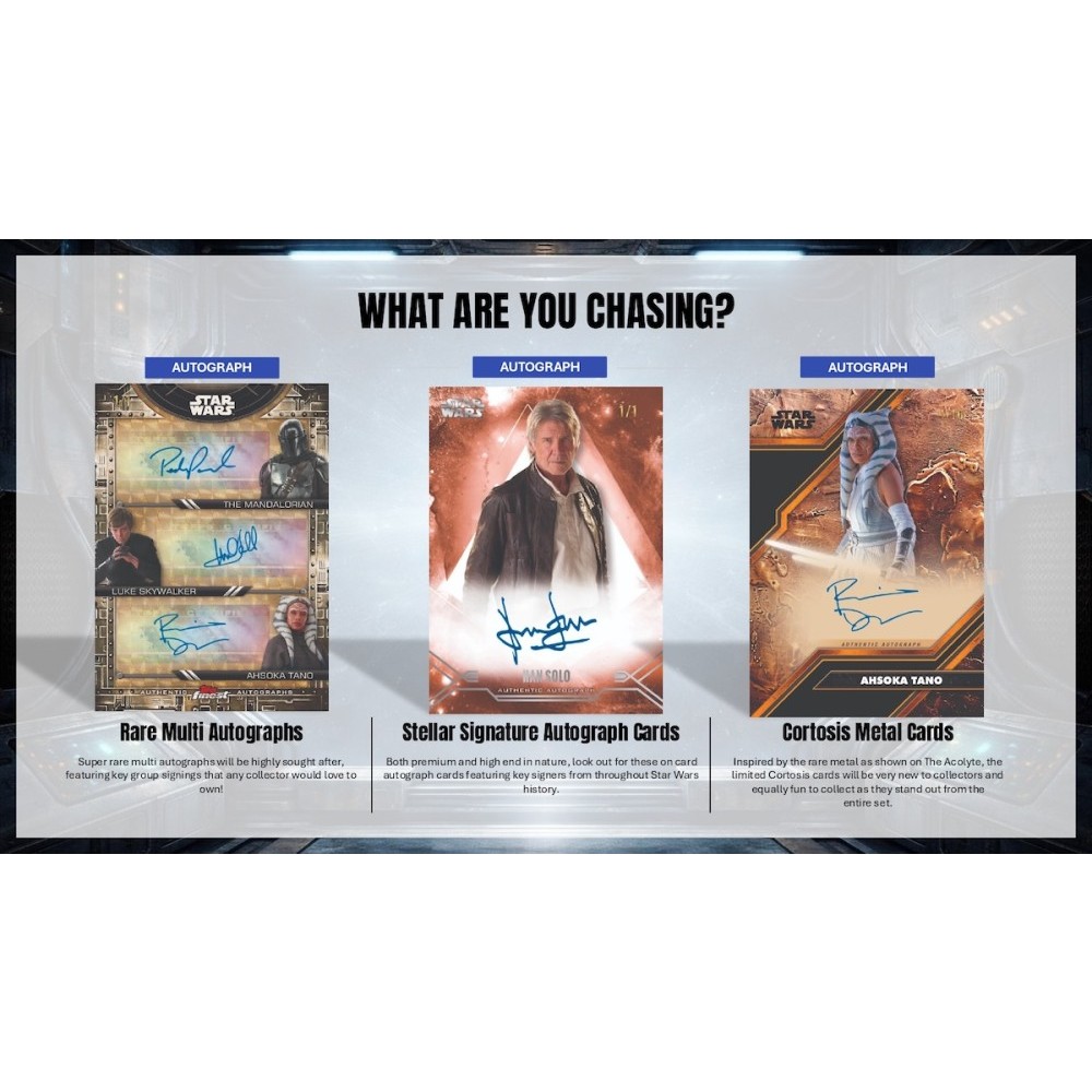 2025 Topps Star Wars Smugglers Outpost Hobby 6-Box Case | Steel