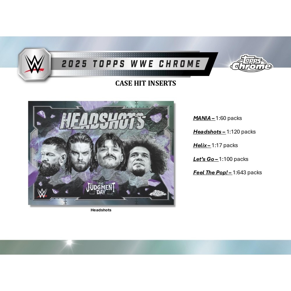 2025 Topps WWE Wrestling Chrome Breaker's Delight 12-Box