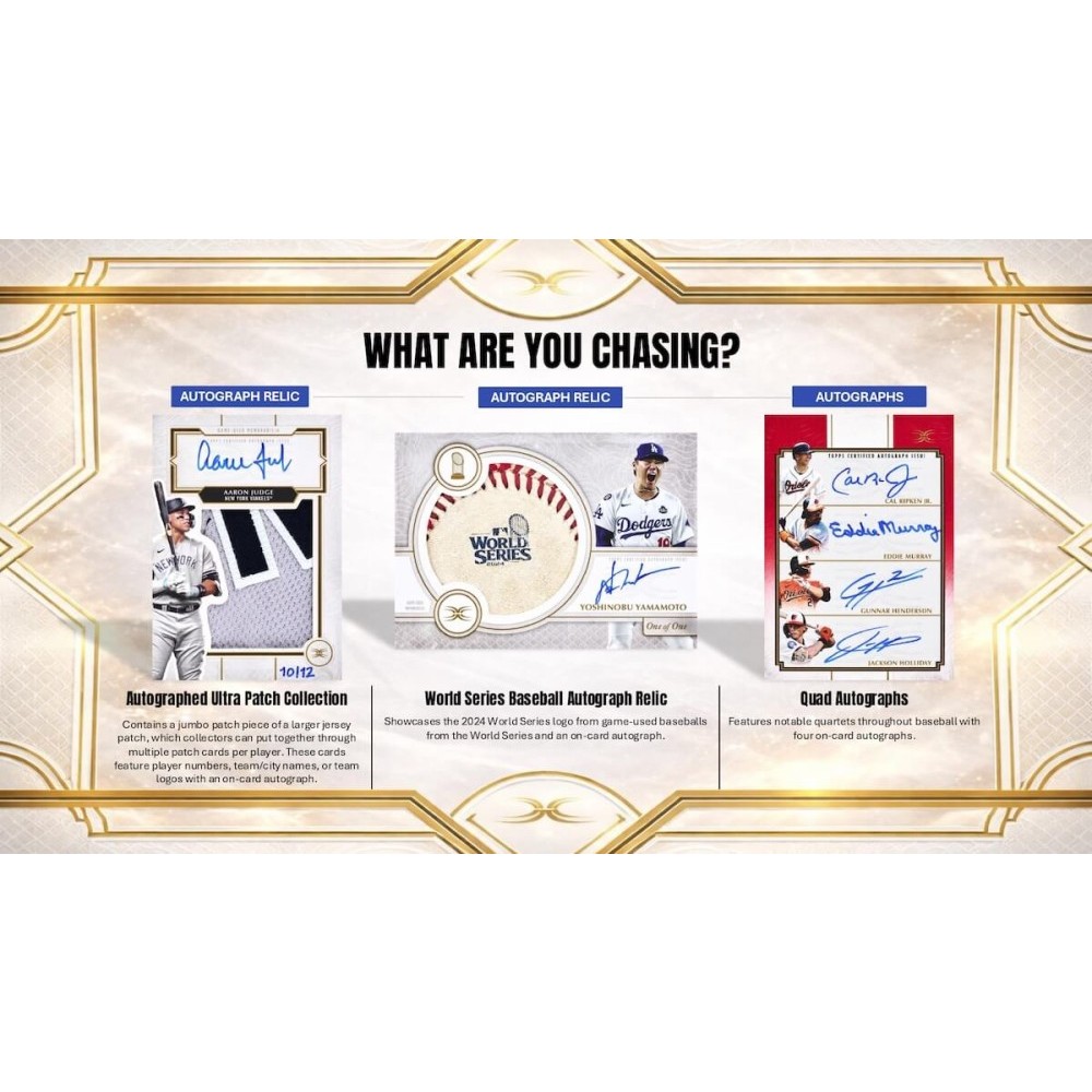 2025 Topps Definitive Baseball Hobby Box | Steel City Collectibles