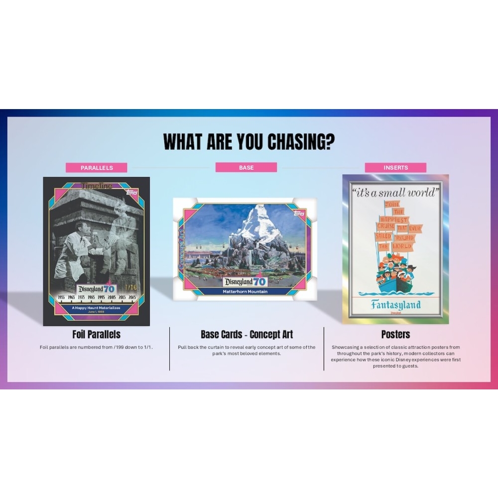 2025 Topps Disneyland 70th Anniversary Blaster Box | Steel City