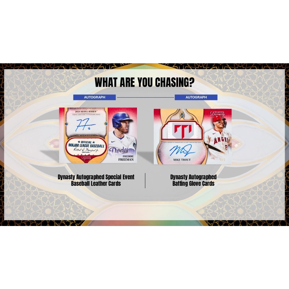 2025 Topps Dynasty Baseball Hobby 5-Box Case | Steel City Collectibles