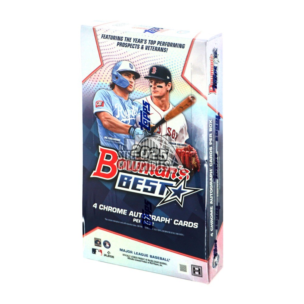 スポーツ選手 2025 Bowman's Best Baseball Hobby Box 2025 Bowman's Best Baseball Hobby Box | Steel City Collectibles