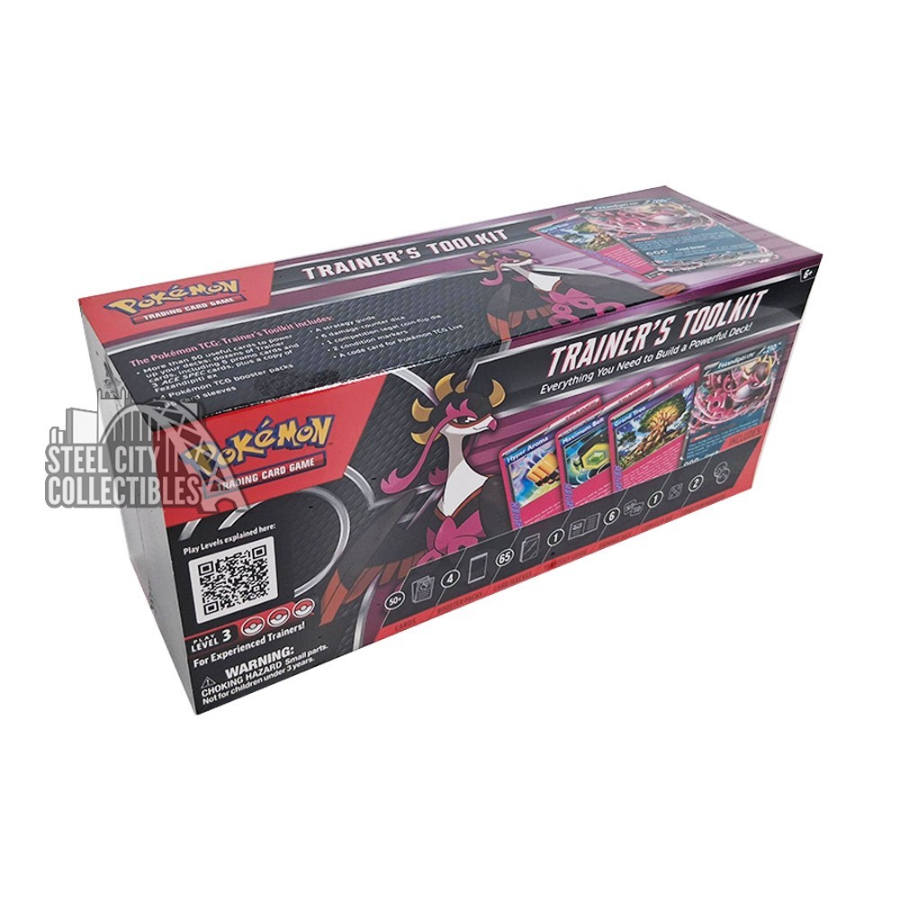 pokemon trainers toolkit booster packs TCG: Trainer's 2023 Good Luck Have Fun Games 1 competition Pokemon Trainer's Toolkit 2025 6-Box
