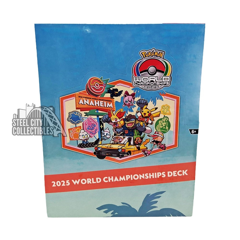 Pokemon 2025 World Championship 8-Deck Display Box | Steel City