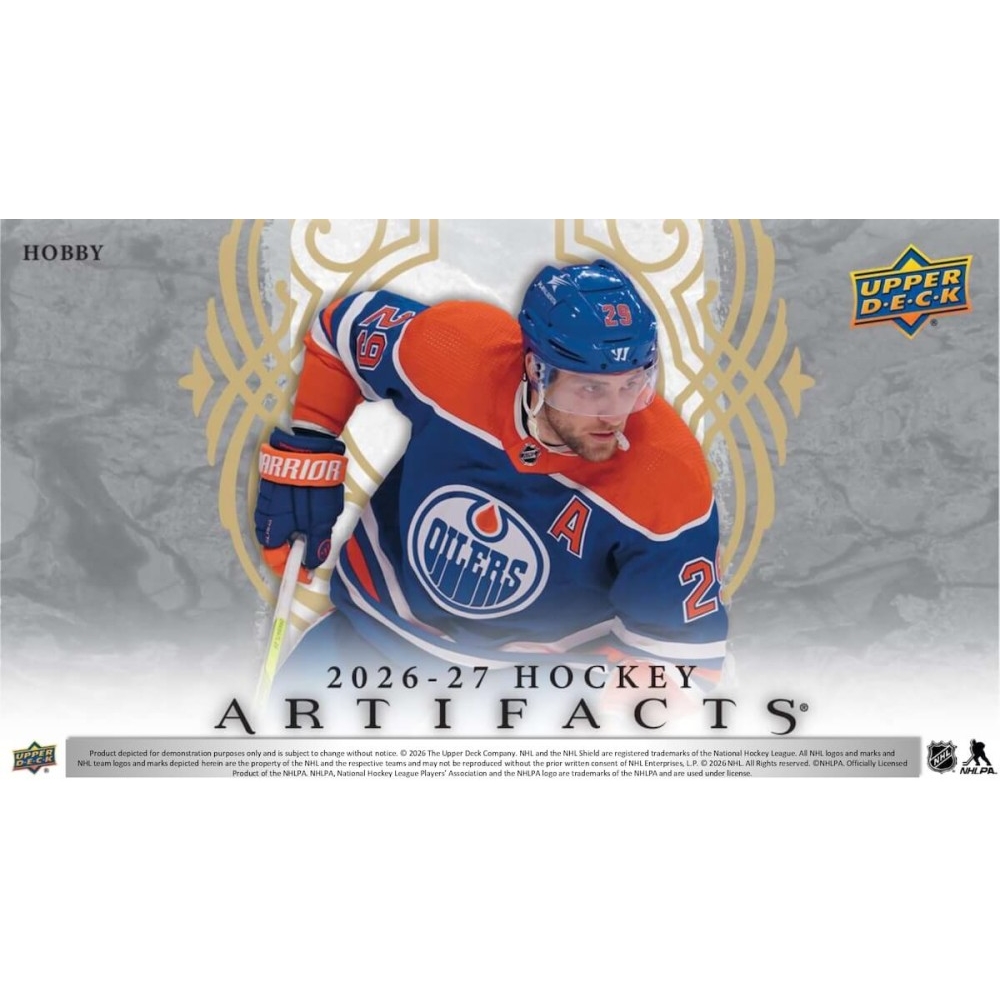 2026-27 Upper Deck Artifacts Hockey Hobby Box | Steel City
