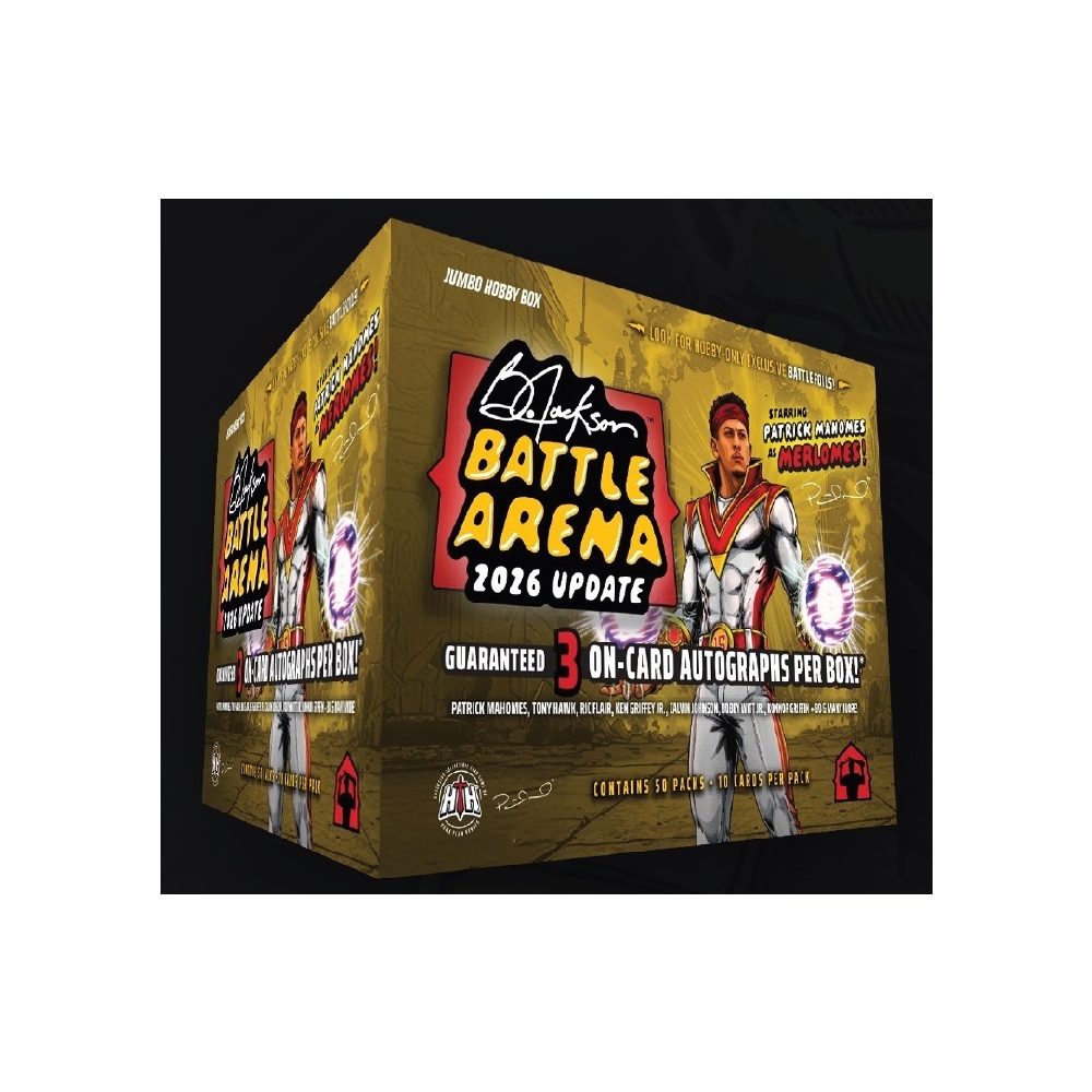 2026 Bo Jackson Battle Arena Update Edition Jumbo Hobby Box | Steel ...