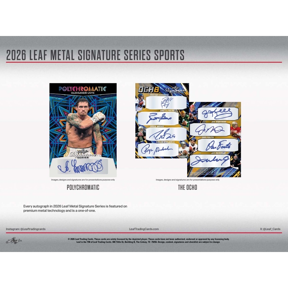 2026 Leaf Metal Signature Series Multi-Sport Box | Steel City