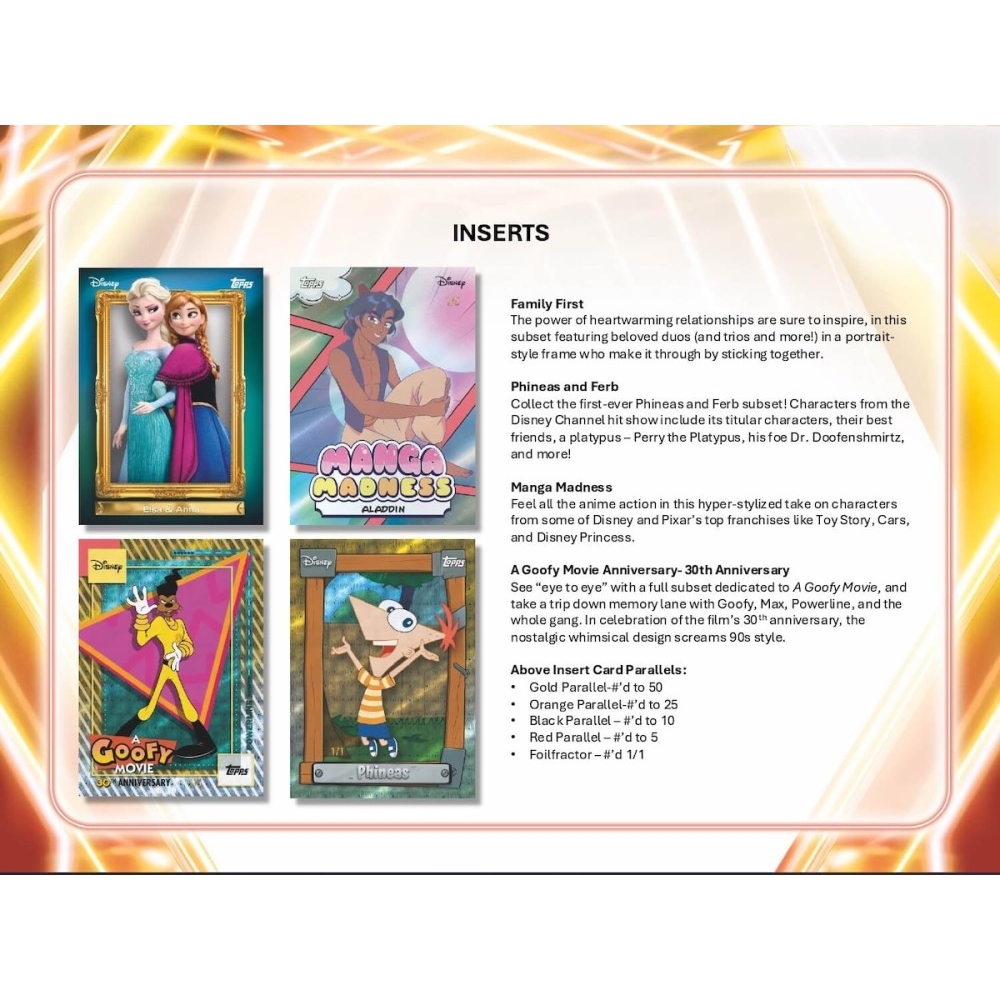 2026 Topps Disney Neon Mega Box | Steel City Collectibles