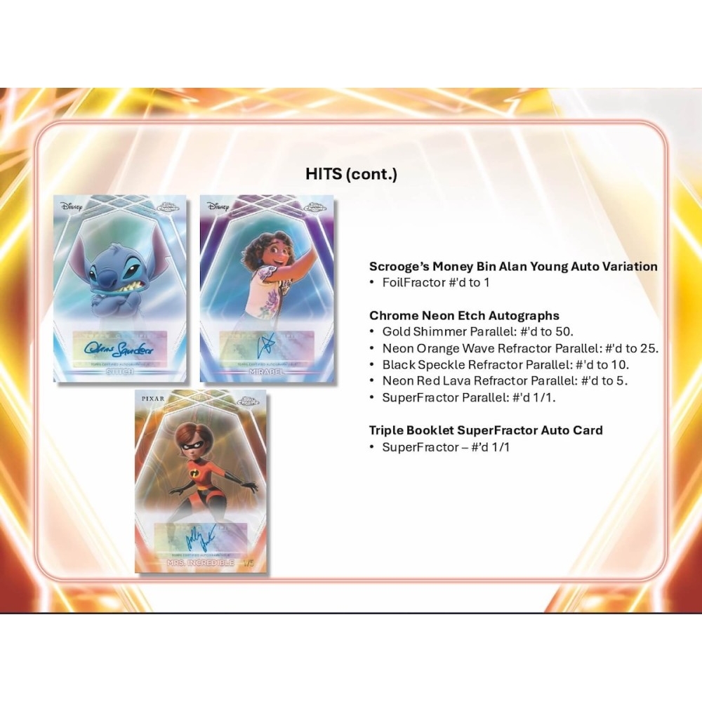 2026 Topps Disney Neon Mega Box | Steel City Collectibles
