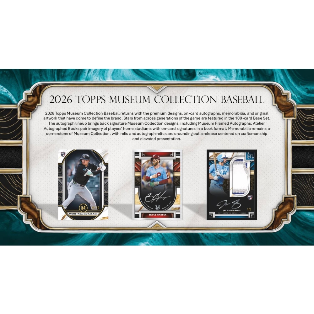 2026 Topps Museum Collection Baseball Hobby Box | Steel City