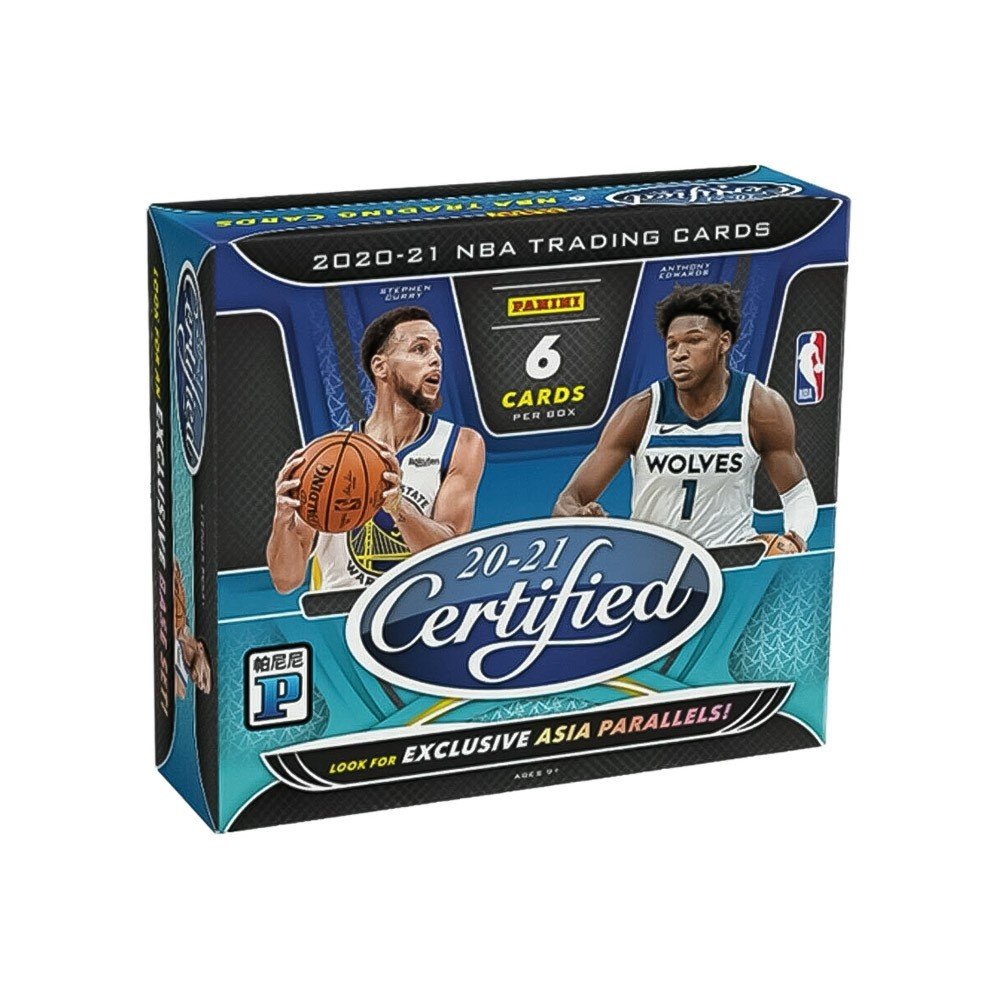 2020-2021 Panini Certified NBA Hobby Box