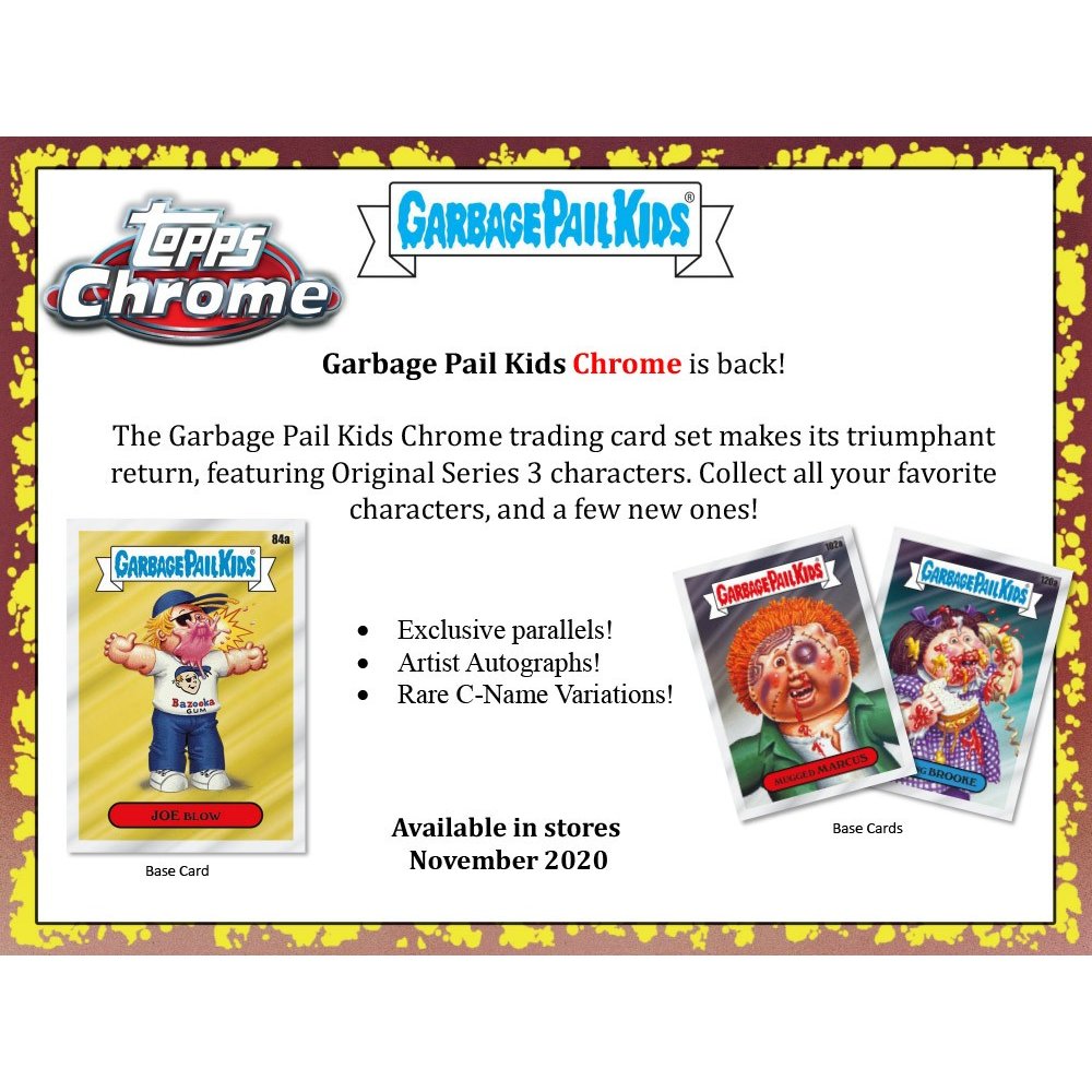 Garbage Pail Kids Chrome Series 6 Blaster Box (Topps 2023