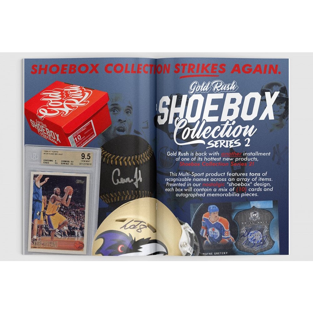2020 Gold Rush Shoebox Collection MultiSport Edition Series 2 Box