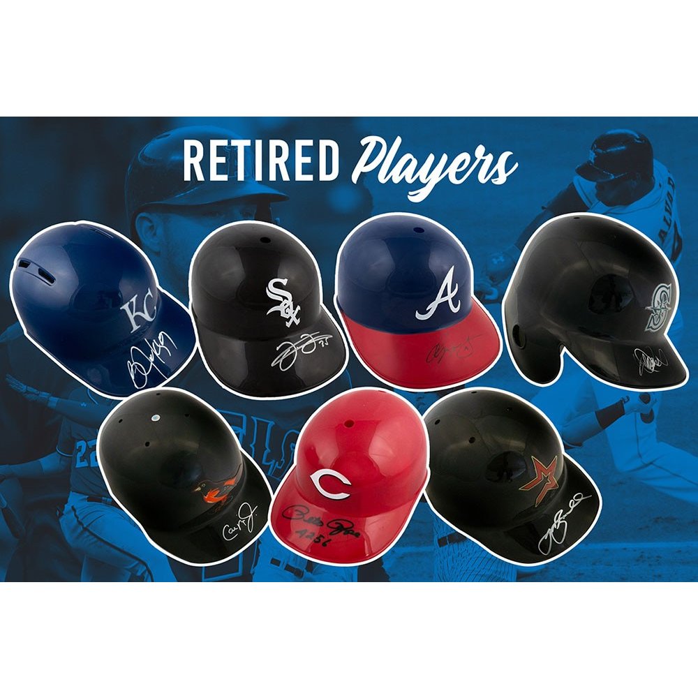 gold baseball helmet