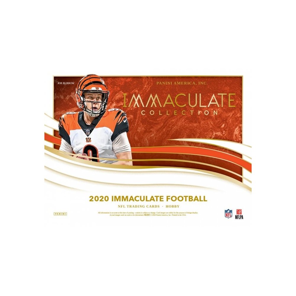 2020 Panini Immaculate Football Hobby Box Random Serial Group Break
