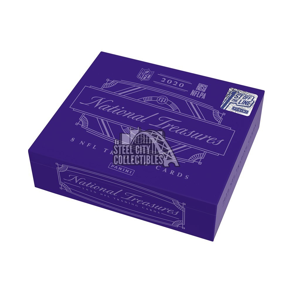 2020 Panini National Treasures Football Hobby 4Box Case 1st Off The