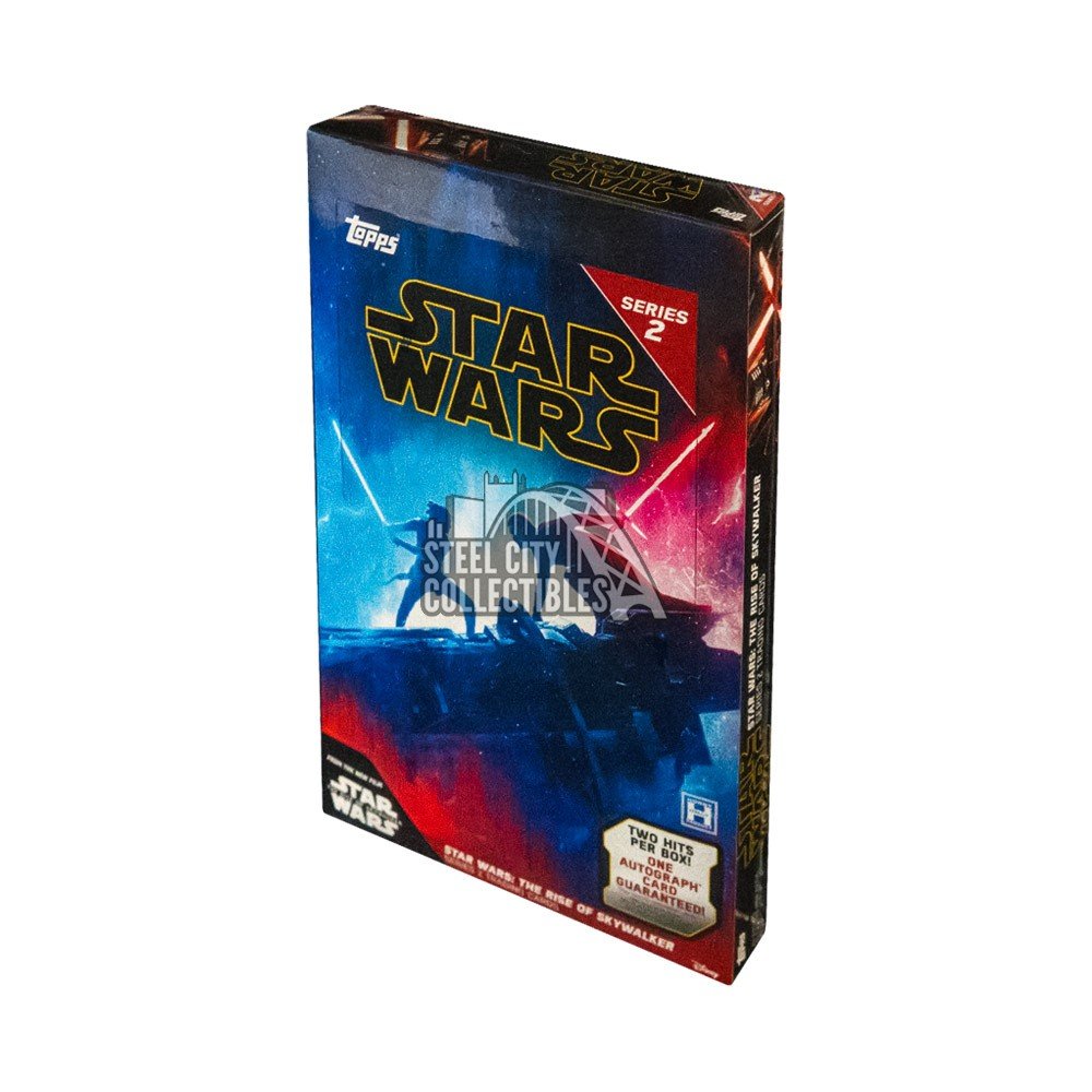 2020 STAR WARS THE RISE OF SKYWALKER SERIES 2 SET OF 100 BLUE PARALLEL CARDS 