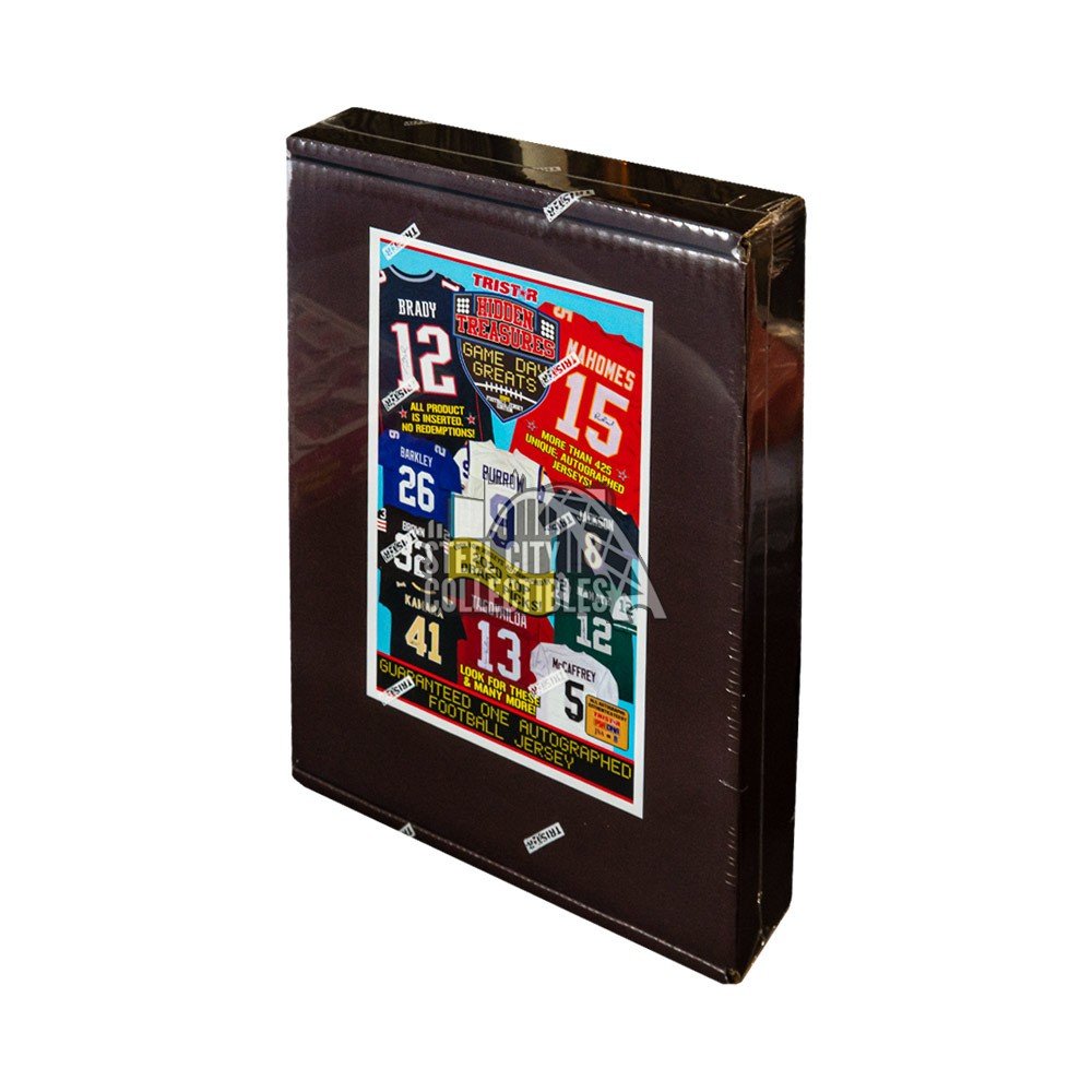 2020 Tristar Hidden Treasures Game Day Greats Football Jersey Edition Series 3 Box | Steel City ...