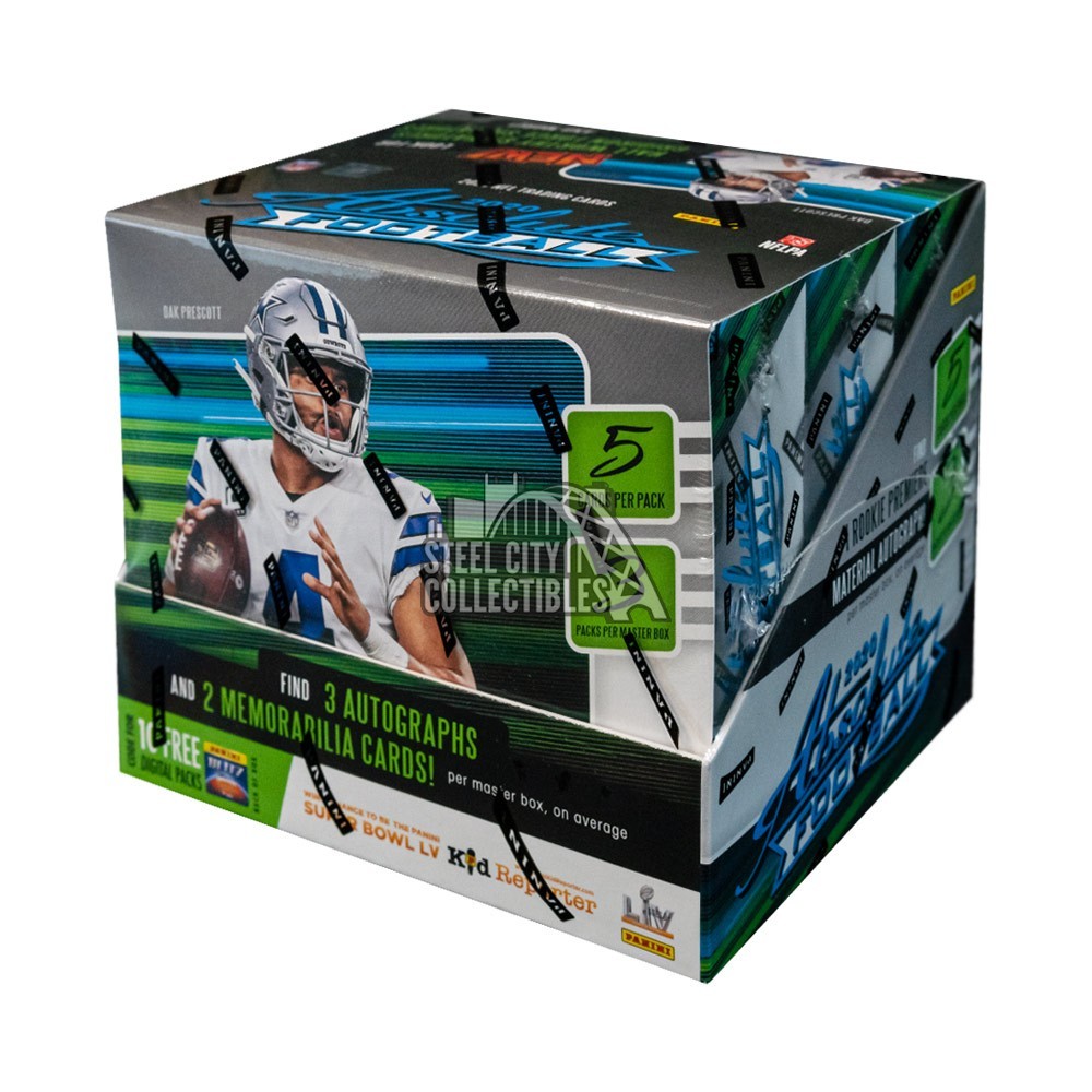 Panini absolute football 2020 discount