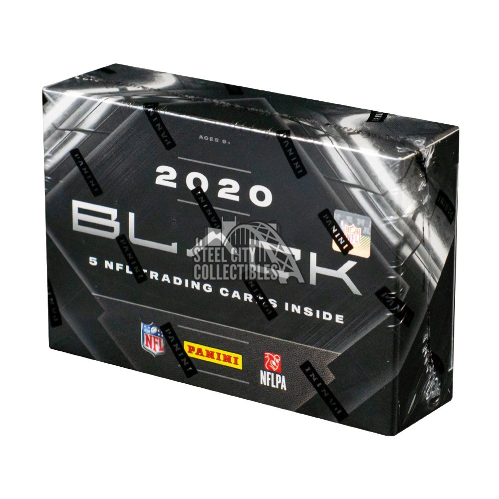 2020 Panini Black Football Hobby Box Steel City Collectibles