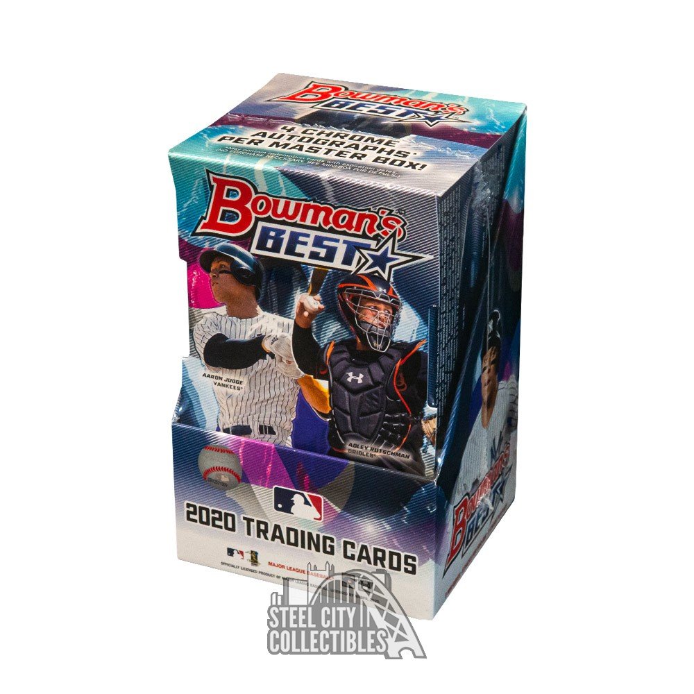 2020 Bowman's Best Baseball Hobby Box Steel City Collectibles