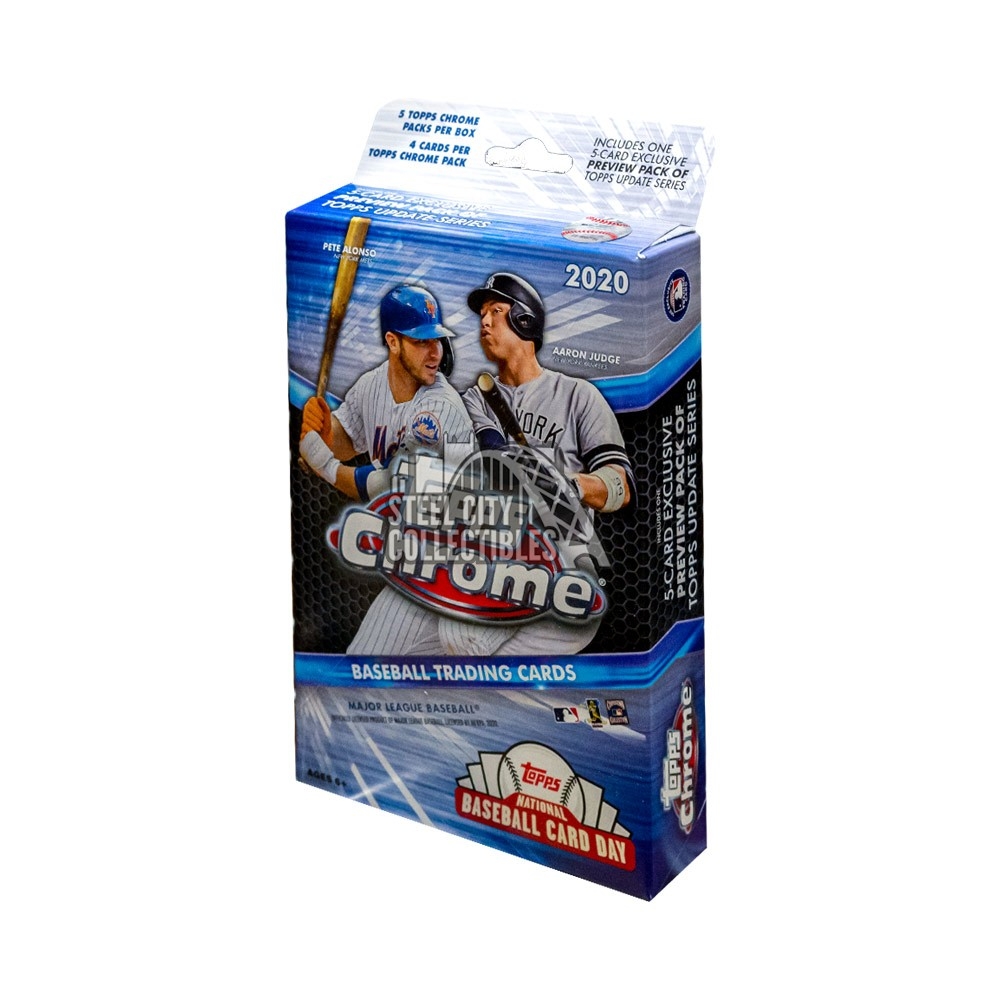 2020 Topps Chrome Baseball Hanger Box Steel City Collectibles