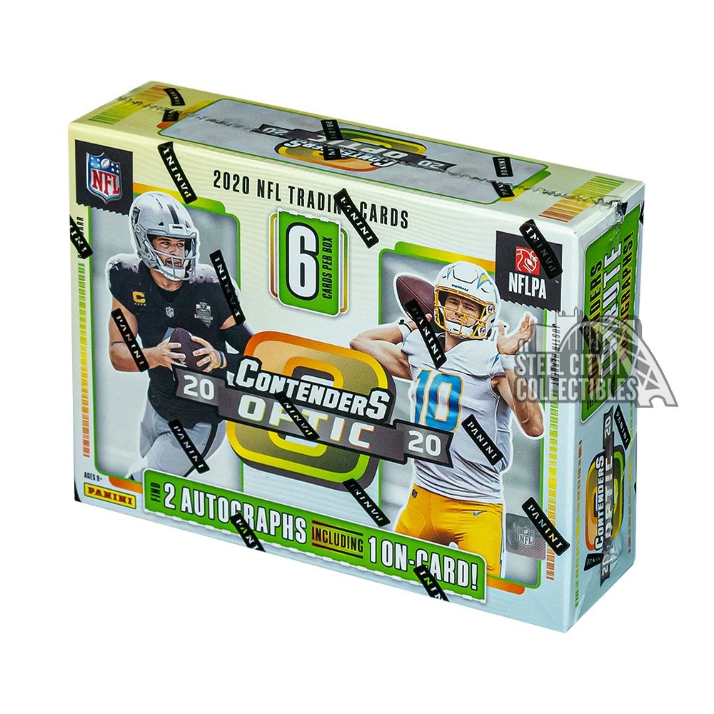 2020 Panini Contenders Optic Football Hobby Box Steel City Collectibles