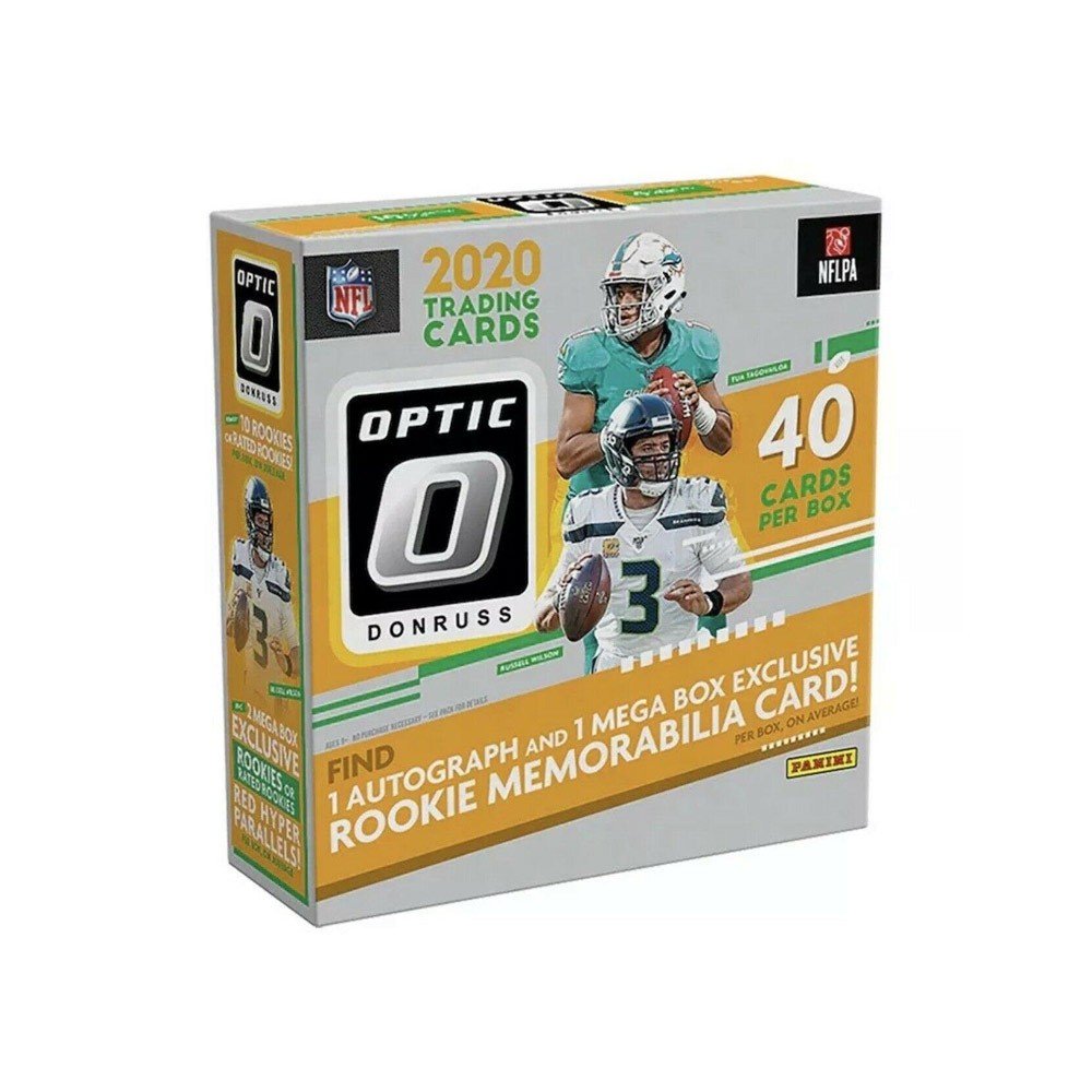 2020 Panini Donruss Optic Football Mega Box Red Hyper Steel City