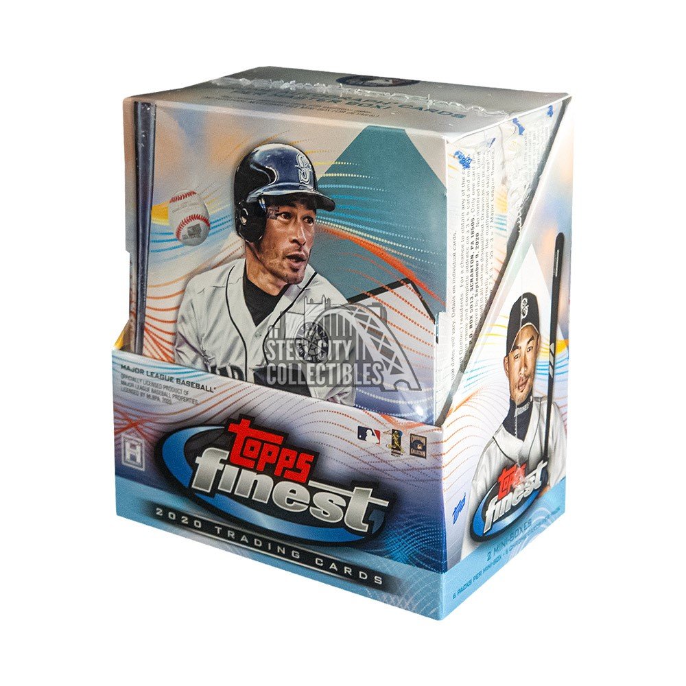 2020 Topps Finest Baseball Hobby Box Steel City Collectibles