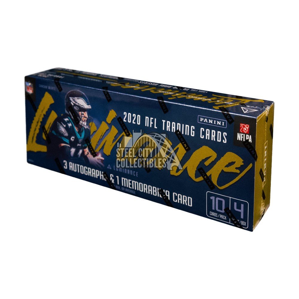 2020 Panini Luminance Football Hobby Box Steel City Collectibles