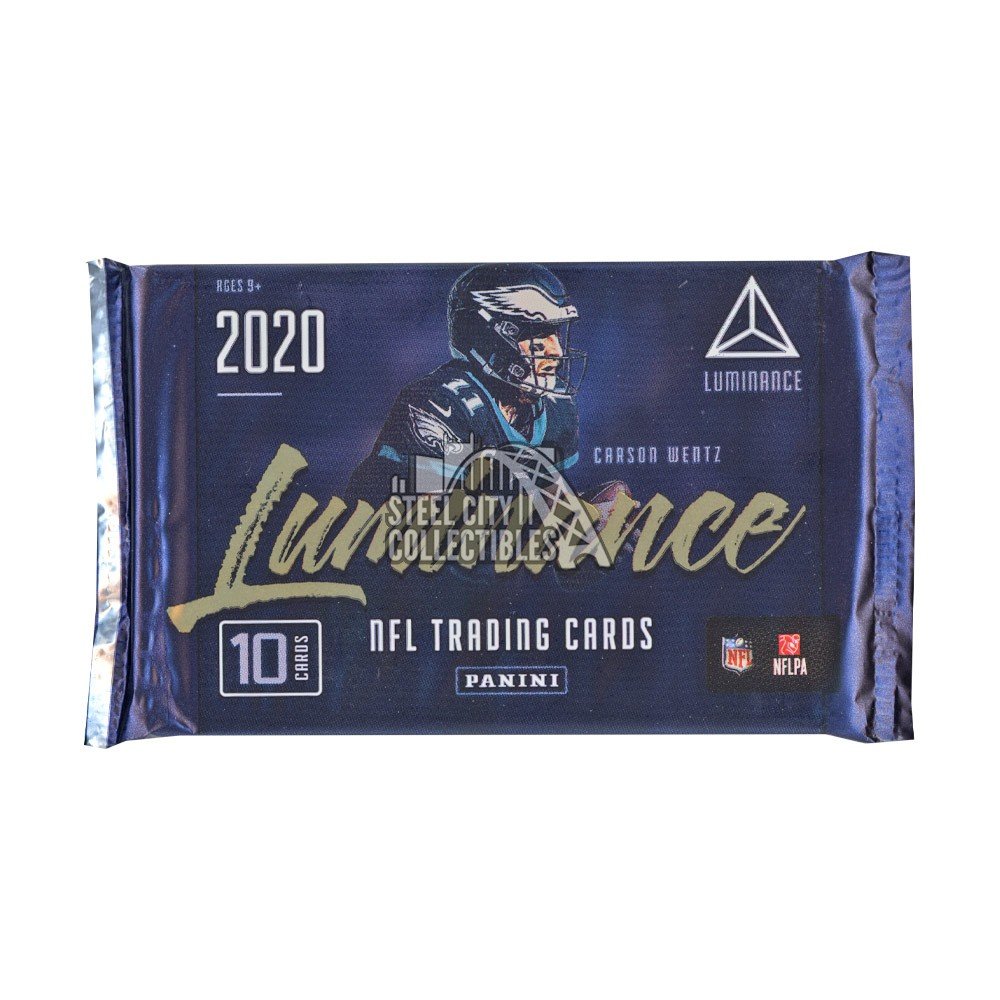 2020 Panini Luminance Football Hobby Pack Steel City Collectibles